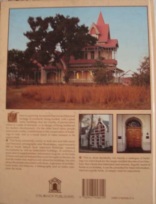 Historical Buildings In South Africa  Desiree Picton Seymour  Publisher