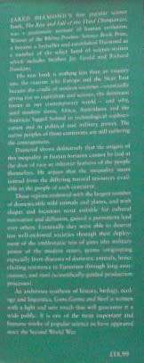 Guns, Germs and Steel A Short History of Everybody for the Last 13,000 Years  Jared Diamond