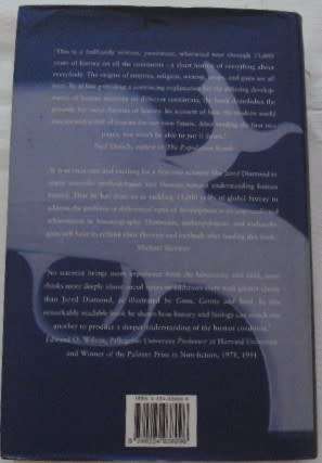 Guns, Germs and Steel A Short History of Everybody for the Last 13,000 Years  Jared Diamond