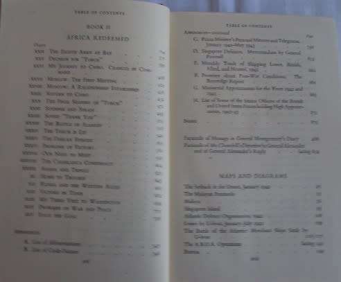 The Second World War Winston Churchill 6 Volumes