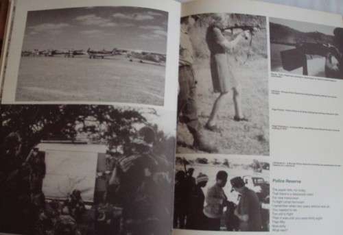 Rhodesian Soldier and Others Who Fought  Signed  Chas Lotter