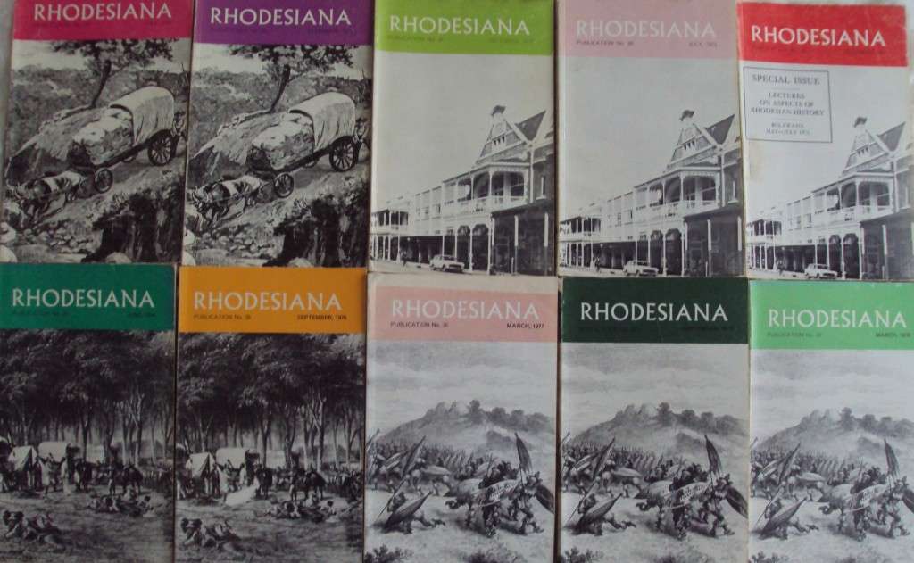 10 Rhodesiana Journals - The Rhodesiana Society