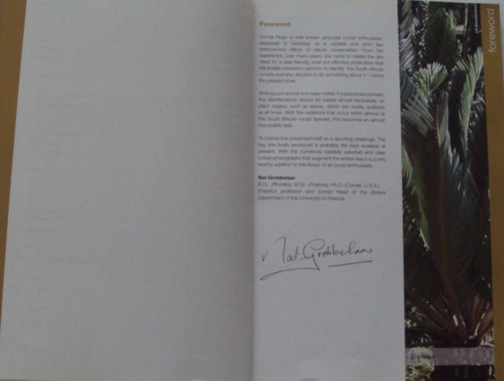 Identification of Indigenous Cycads of South Africa  Corina Hugo