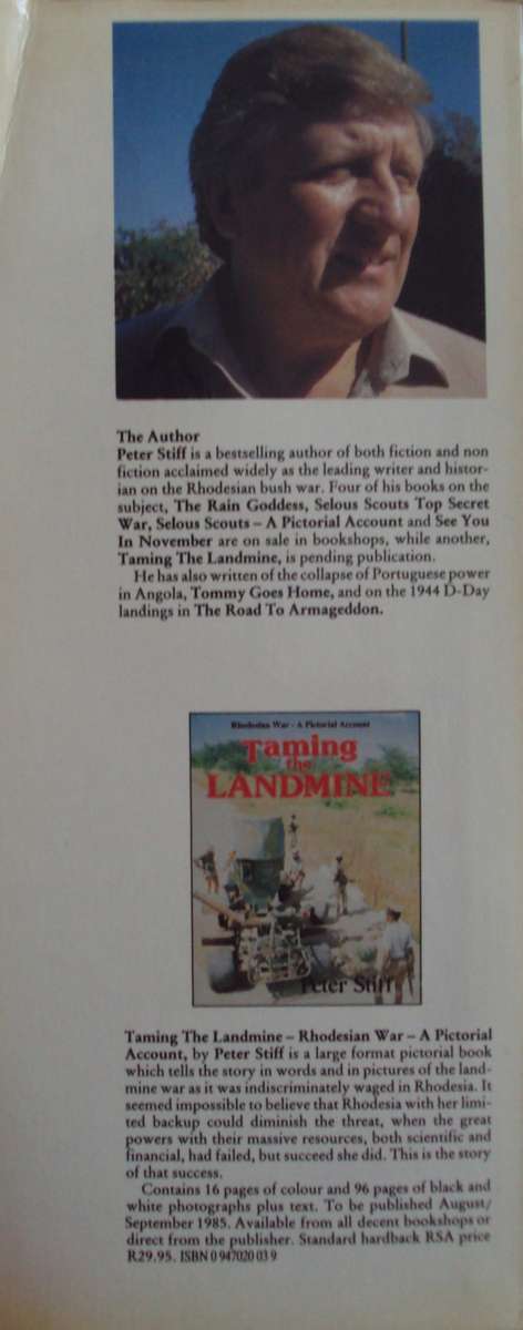 See You In November Rhodesias No Holds Barred Intelligence War Peter Stiff