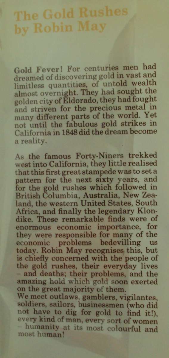 The Gold RushesRobin May