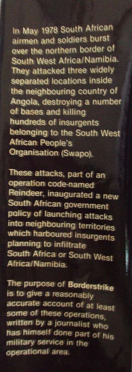 Borderstrike South Africa Into Angola  Willem Steenkamp