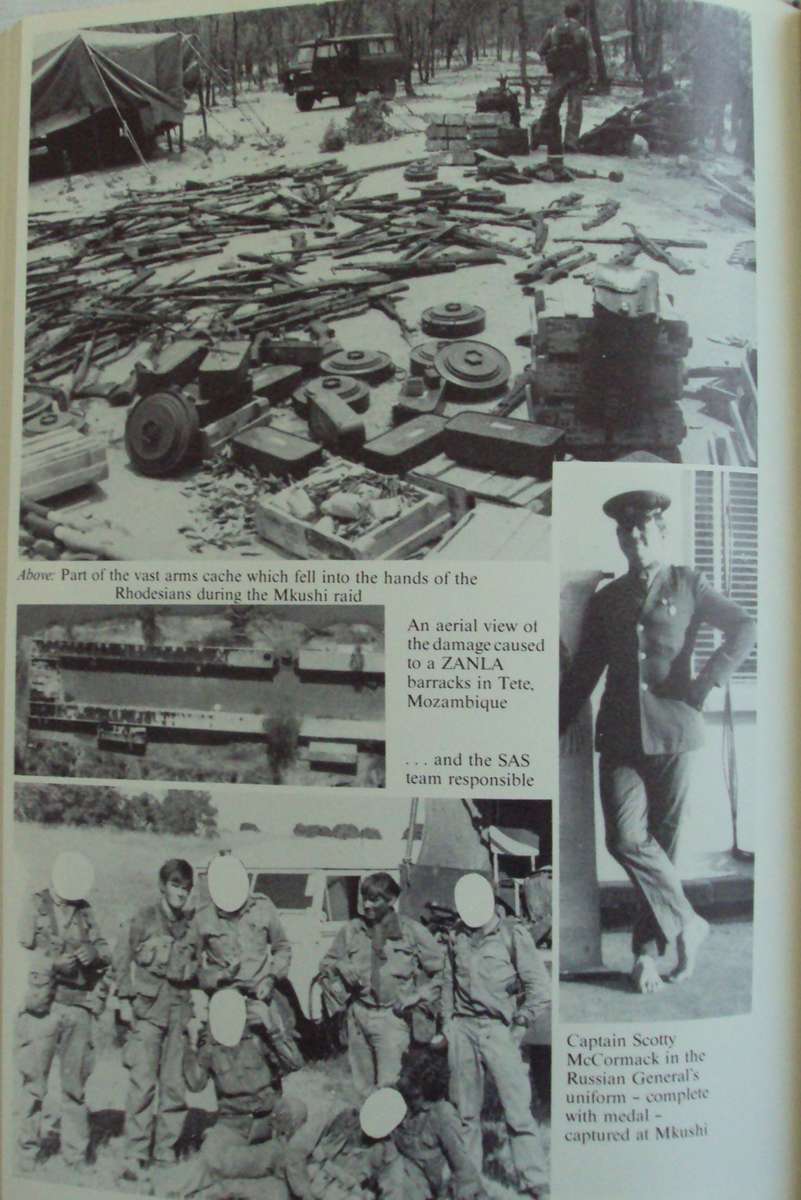The Elite  -  The Story of The Rhodesian Special Air Service Signed by author & 3 SAS Operators