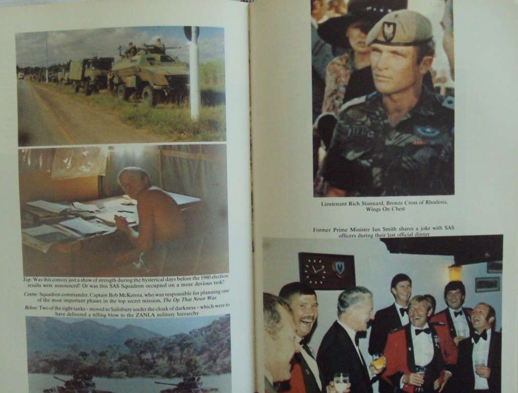 The Elite  -  The Story of The Rhodesian Special Air Service Signed by author & 3 SAS Operators