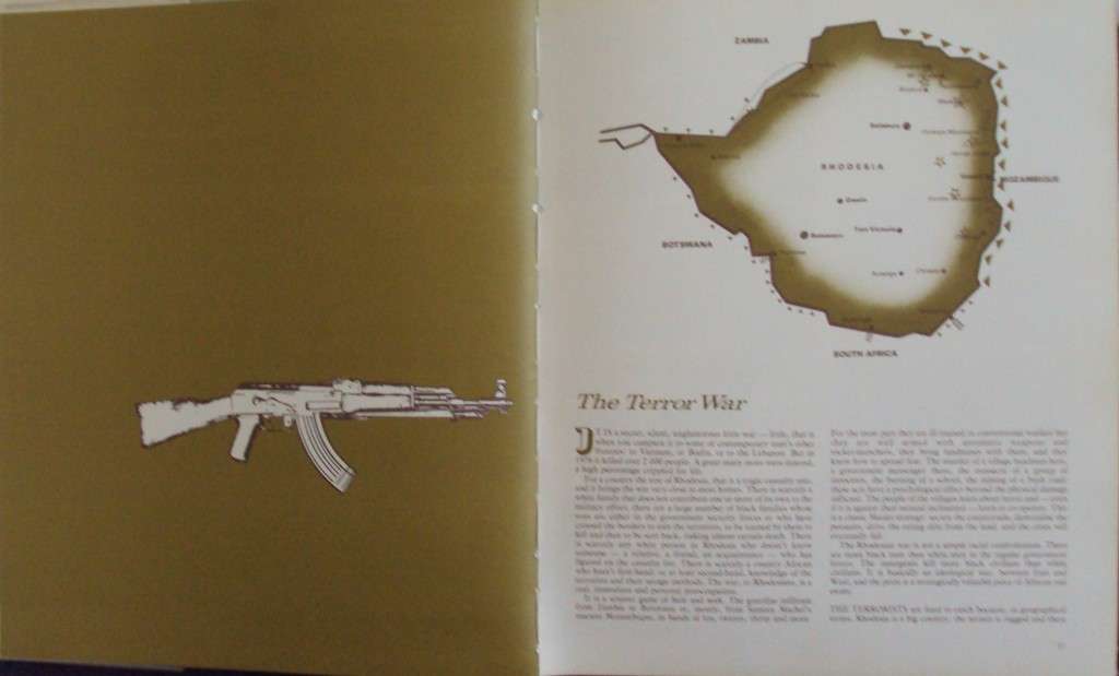 Contact A Tribute to those who Serve Rhodesia  Signed by Ron Reid Daly