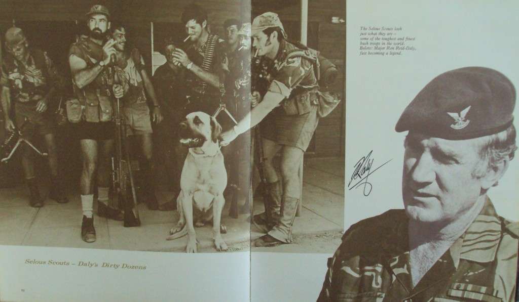 Contact A Tribute to those who Serve Rhodesia  Signed by Ron Reid Daly
