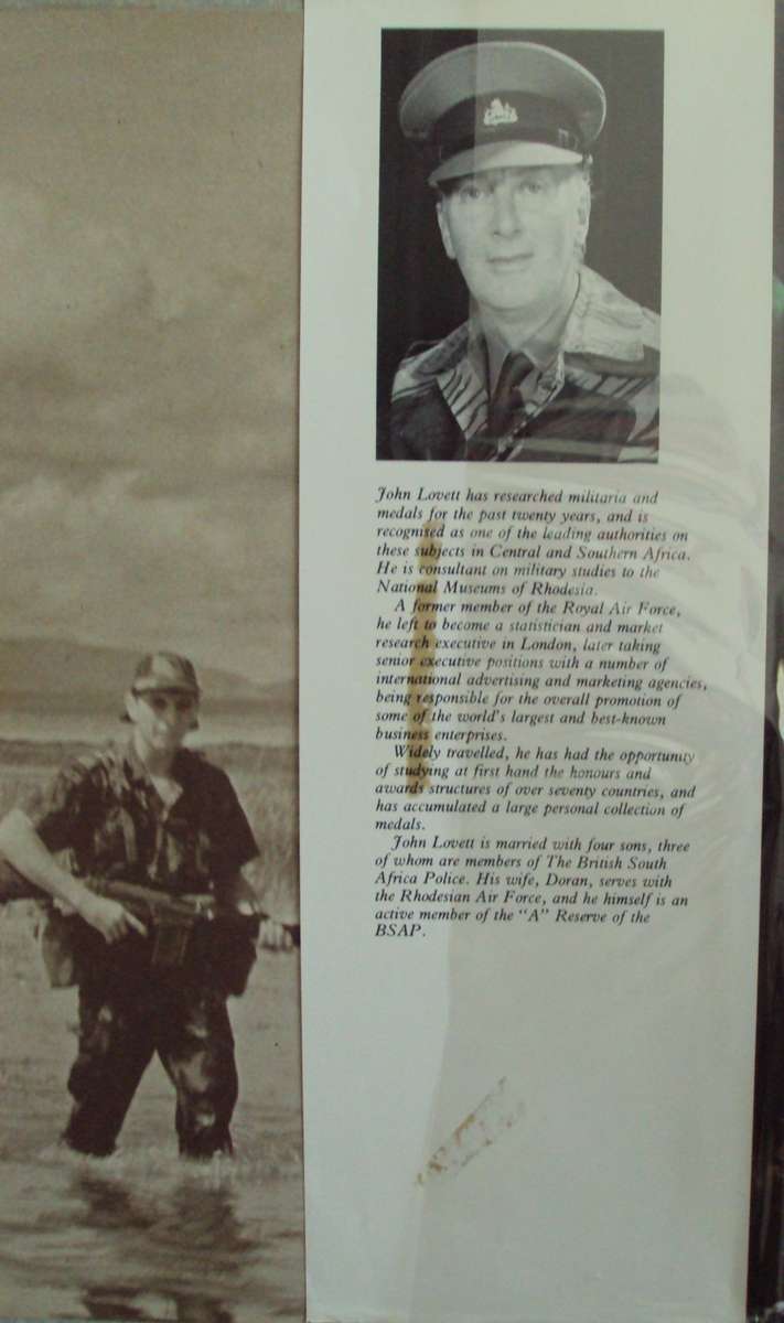 Contact A Tribute to those who Serve Rhodesia  Signed by Ron Reid Daly