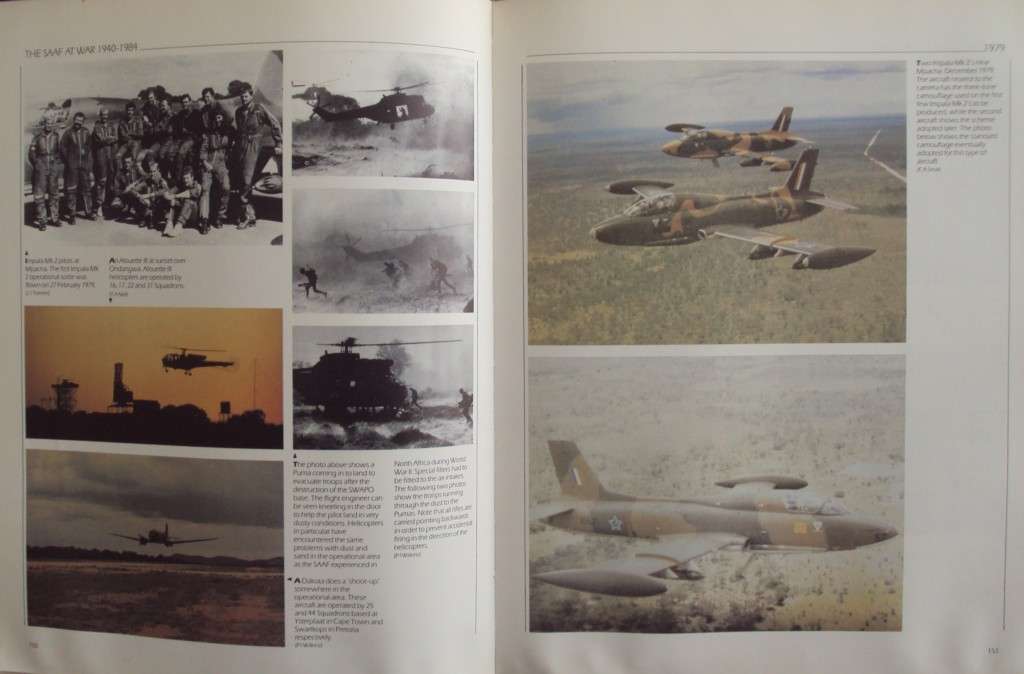 The SAAF at War 1940-1984 J S Bouwer M N Louw