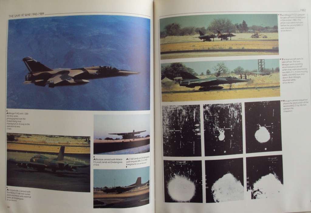 The SAAF at War 1940-1984 J S Bouwer M N Louw