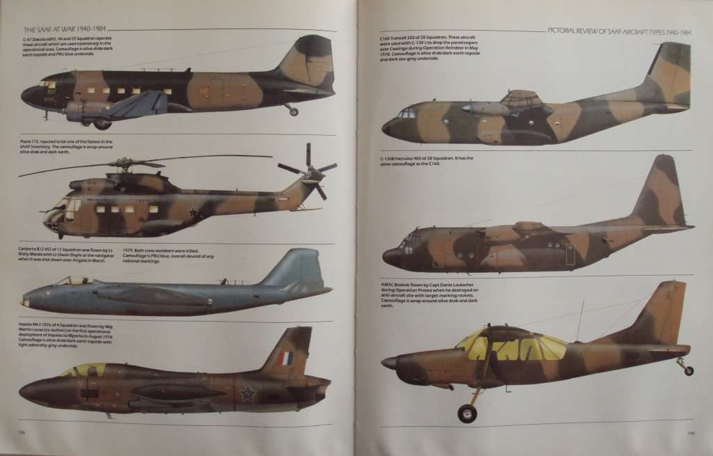 The SAAF at War 1940-1984 J S Bouwer M N Louw