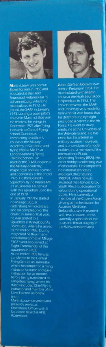 The SAAF at War 1940-1984 J S Bouwer M N Louw