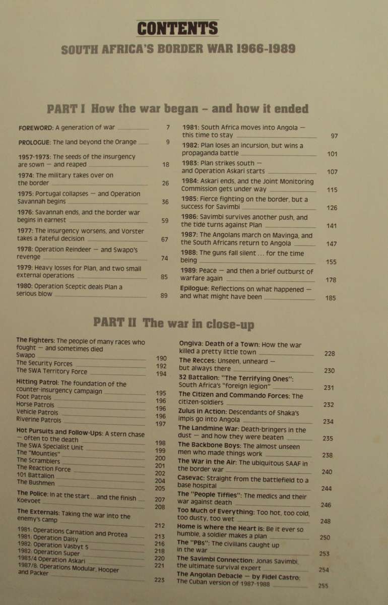 South Africas Border War 1966  1989 Willem Steenkamp