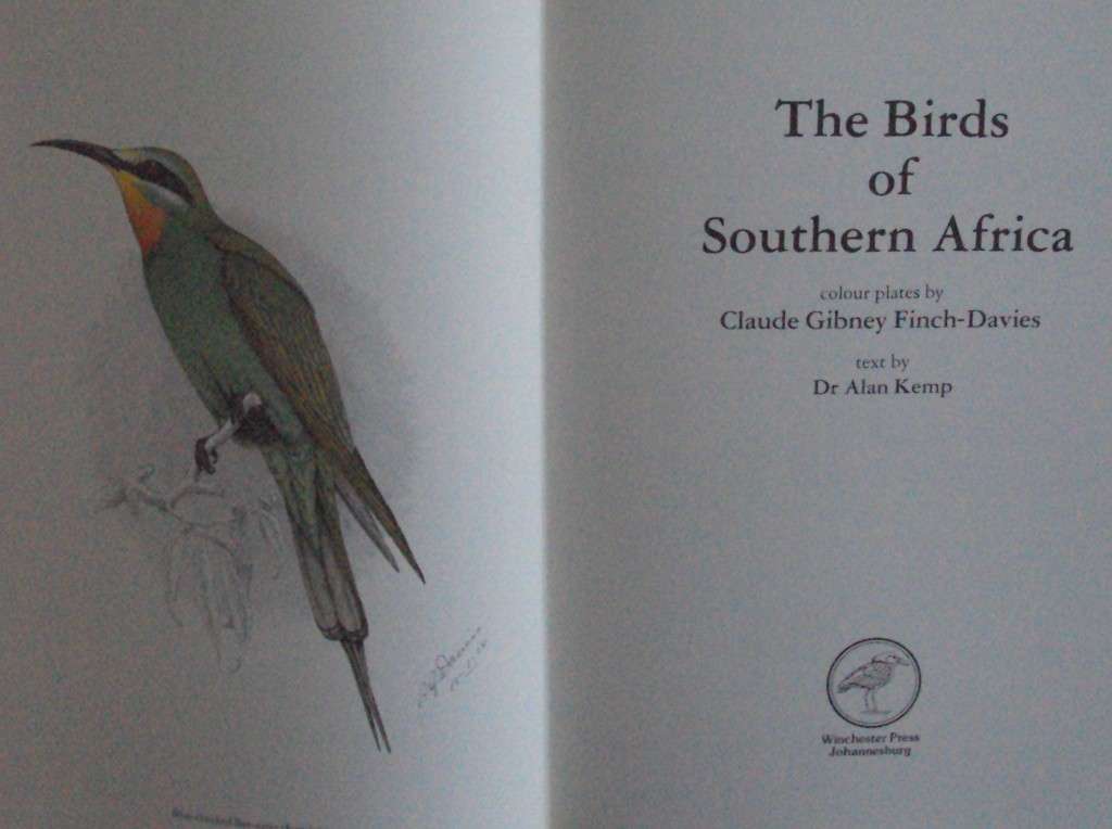 The Birds of Southern Africa  laude Gibney Finch-Davies & Dr Alan Kemp