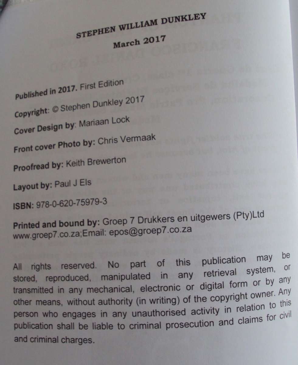 Daniel Roxo the Phantom of the Forrest Stephen Dunkley