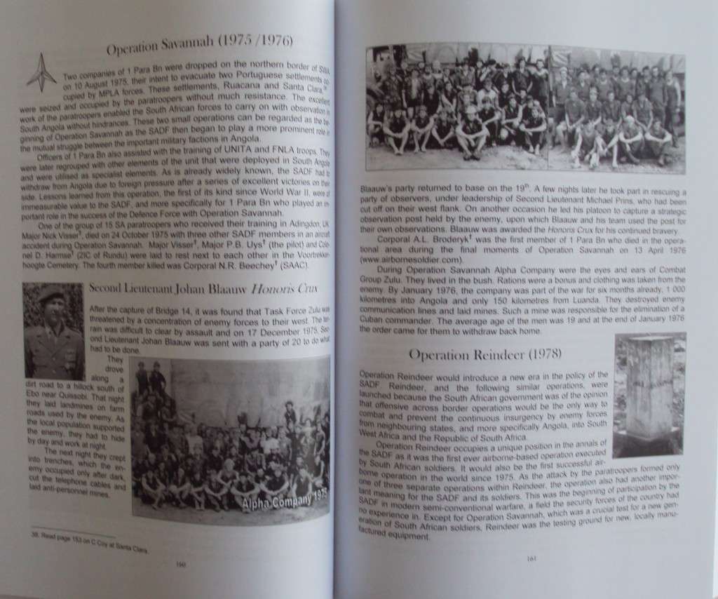 We Conquer From Above History of the Parachute Brigade 1961  1991 P J Els Signed by the author