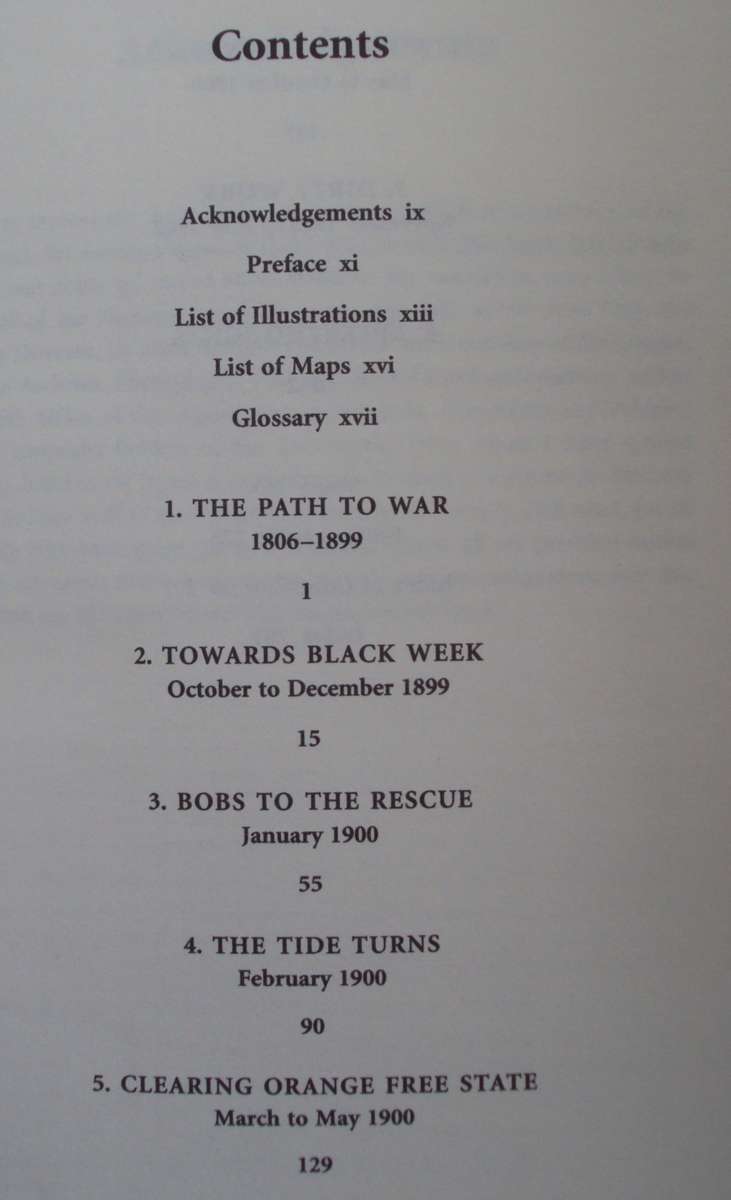 The National Army Museum Book of The Boer War Field Marshal Lord Carver