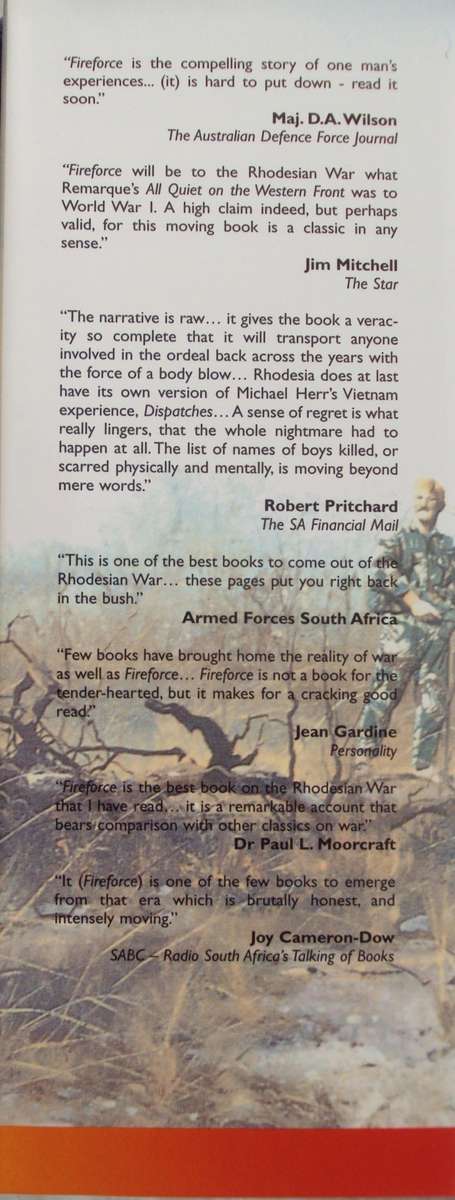 Fireforce One Mans War In The Rhodesian Light Infantry Chris Cocks