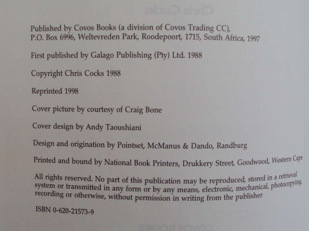 Fireforce One Mans War In The Rhodesian Light Infantry Chris Cocks