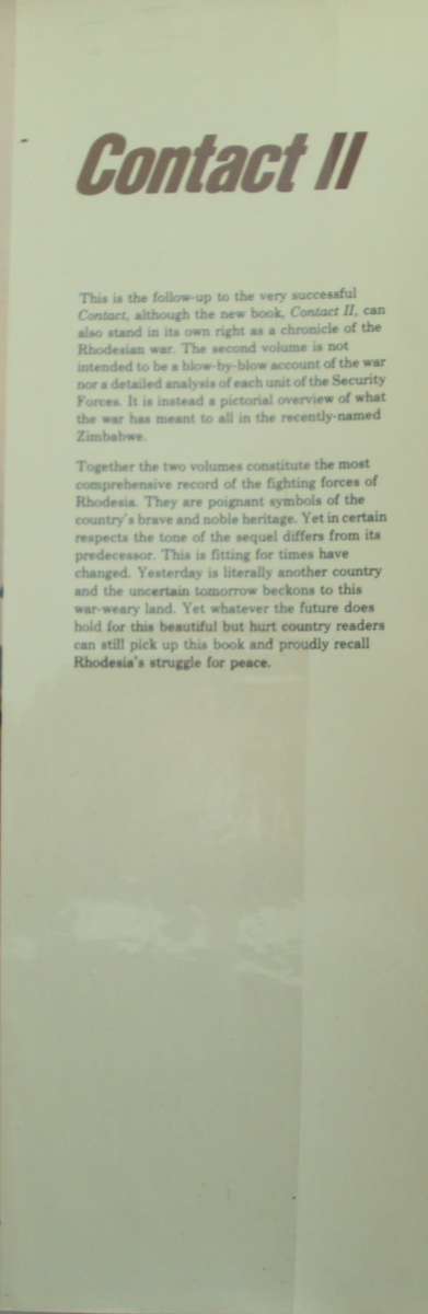 Contact II Struggle for Peace Paul Moorcraft