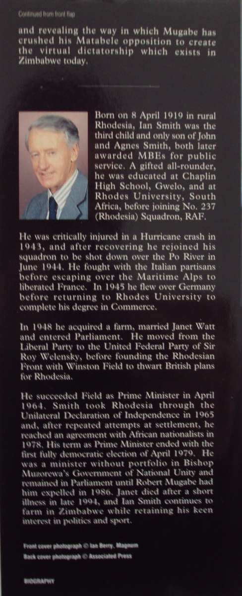 The Great Betrayal - The Memoirs of Ian Douglas Smith Signed by the author