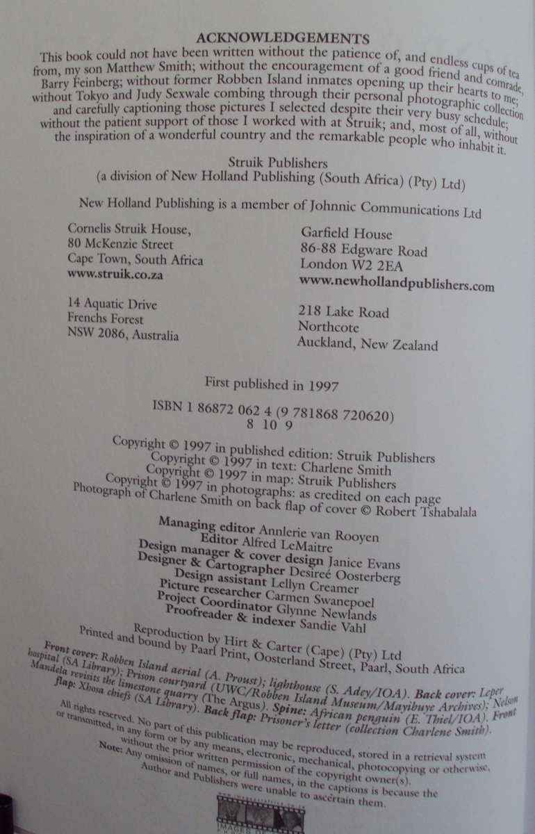 Robben Island Charlene Smith