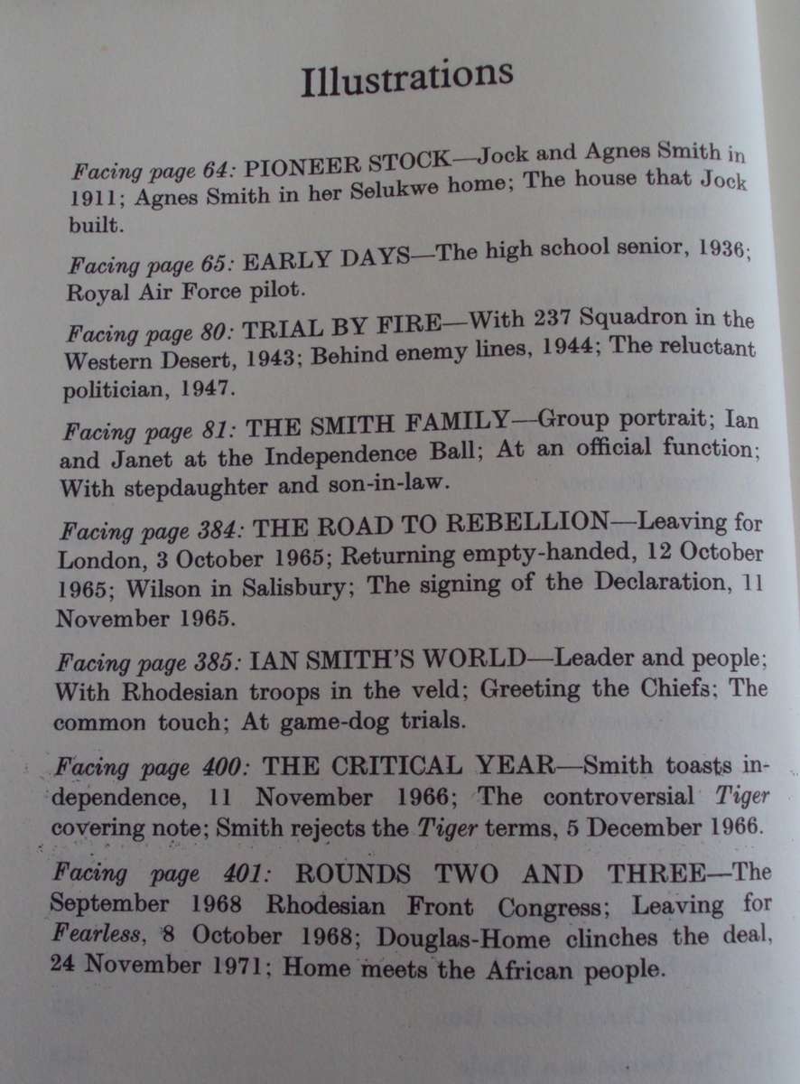 Anatomy of a Rebel  Smith of Rhodesia: a biography Peter Joyce     P