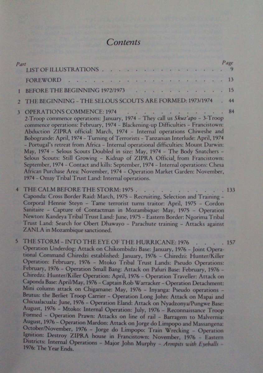 Selous Scouts Top Secret War Signed by Peter Stiff & Lt. Col. Ron Reid Daly