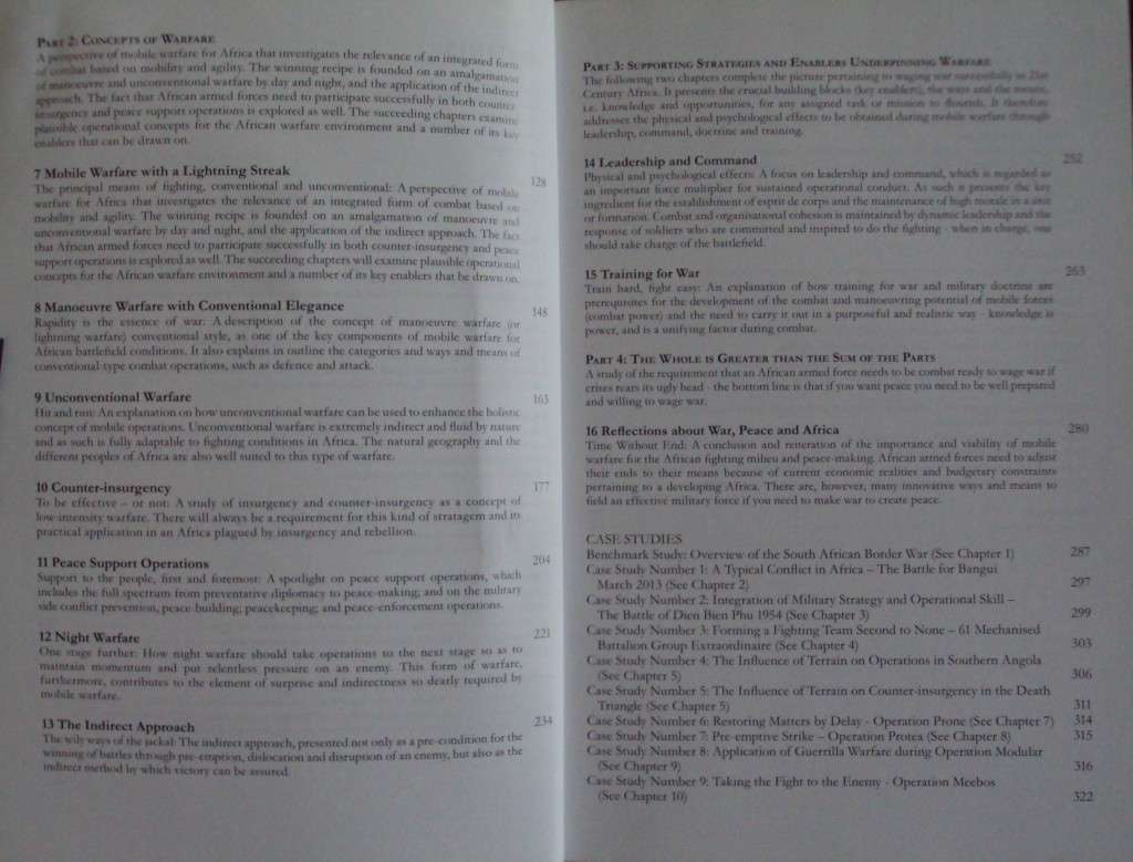 Mobile Warfare for Africa - 2 Volumes