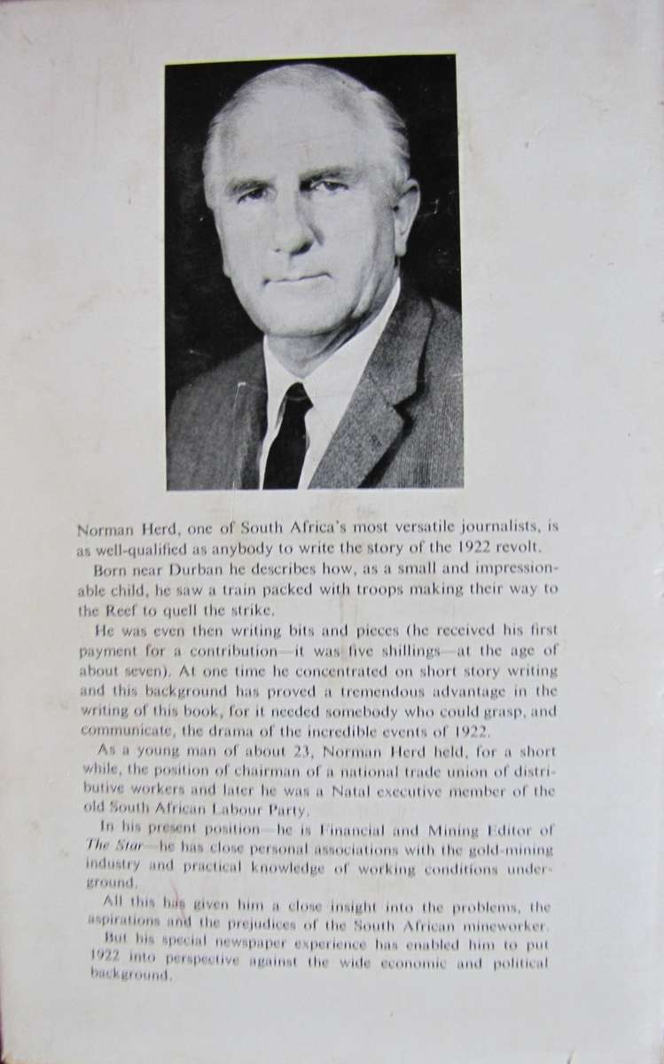 1922 Revolt on the Rand Norman Herd