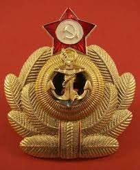 Soviet Navy hat badge. New.