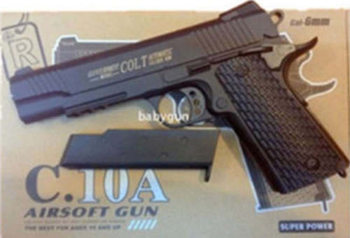 2 ON AUCTIONS !!!C.10A AIRSOFT GUN Shoots BB!!!