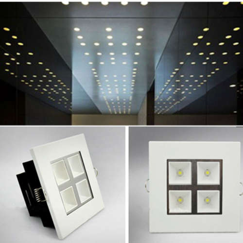 4W DOWN CEILING SQUARE LED PANEL LIGHTS SAVES ENERGY AND VERY BRIGHT