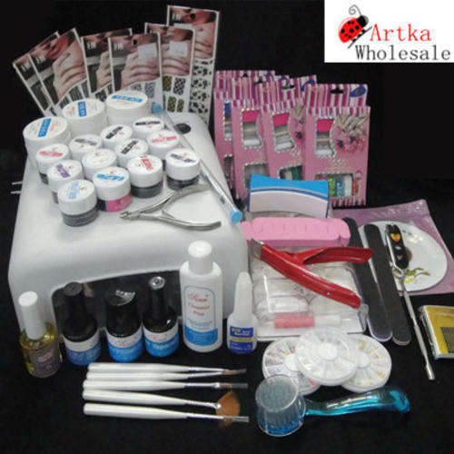 PROFESSIONAL 60 PCS MANICURE LUXURY GEL FULL KIT