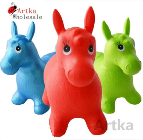 Children Animal Toys Horse Jumping Hopper Bounce Ball