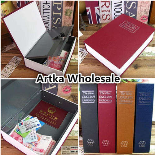 LOCKABLE BOOK SAFE