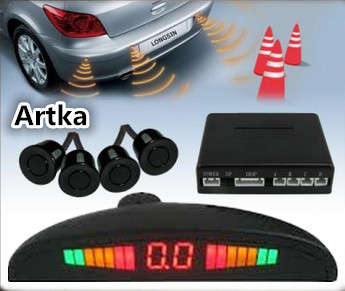 TECHNOLOGICAL CAR PARK 4 SENSOR ASSISTANT WITH LED DISPLAY