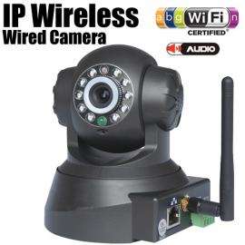 Wireless Pan-Tilt Dome Wi Fi IP Surveillance Camera with Angle Control Motion Detect Two Way Audio