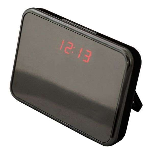 Mirror Face SPY cam Table Clock Camera DVR Remote Control Hidden wireless