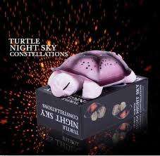 Cute Design Turtle Night Light Stars Projector for Baby for party Music Turtle Lamp for Christmas de