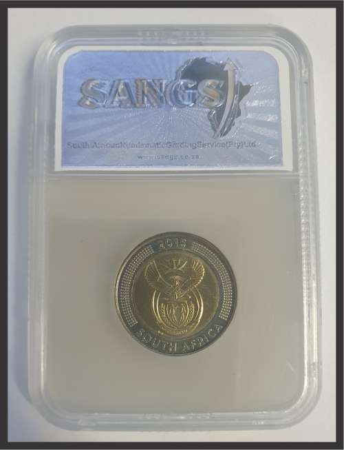 2015 SA Griqua Town R5 // SANGS MS 66 // See picture of Actual Coin
