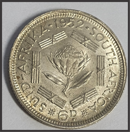 1952 6 D  // Photos of actual coin