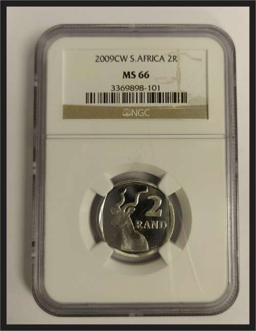 2009 Oom Paul Mintmark R2 // NGC MS65 // 1976 Minted