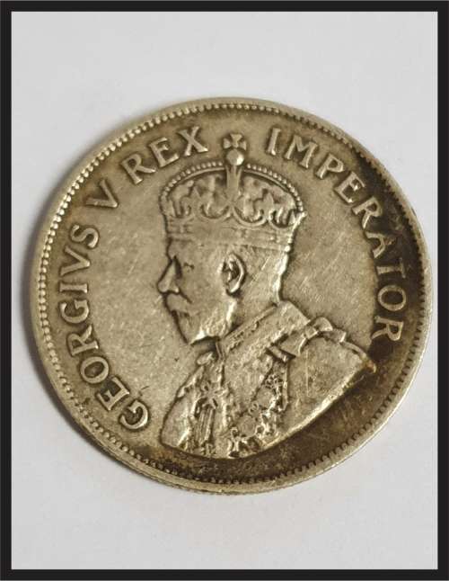 ZAR 1929 2 1/2 Shillings  // SEE PICTURES FOR CONDITIONS