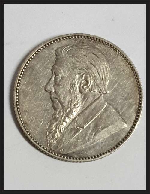 ZAR 1892 1 Shilling (Coin in Capsule) Only 129 627 Minted See picture of actual coin