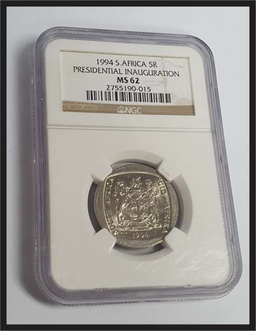 1994 SA R5 (PRESIDENTIAL INAUGURATION // NGC MS 62