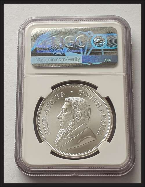 2020 Silver Kruger Rand // Grade NGC MS 69